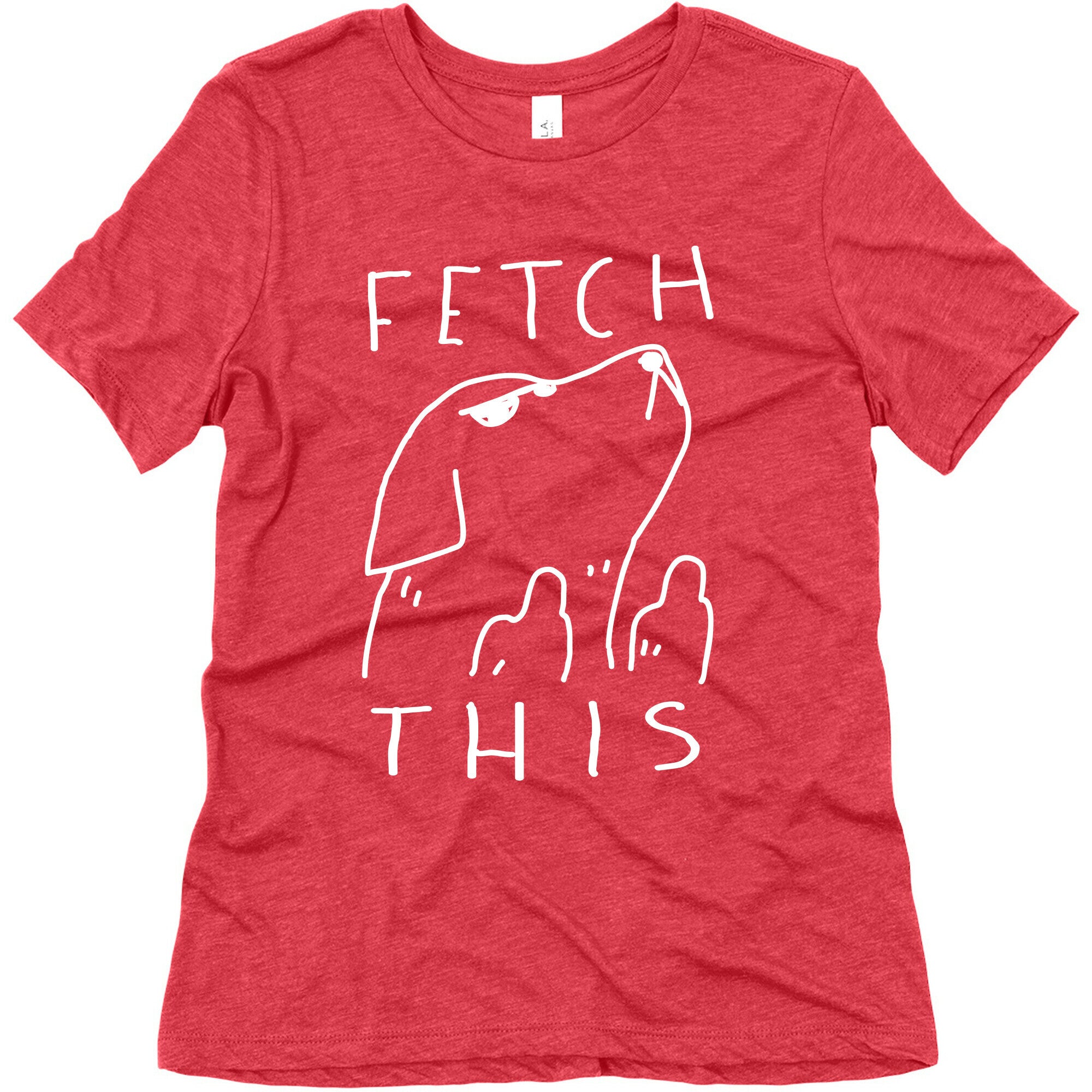 Fetch This Dog Women's Triblend Tee